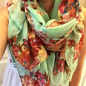 Floral Scarf